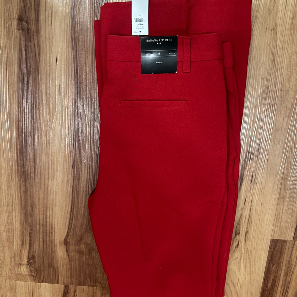 Banana Republic Red Women's Pants